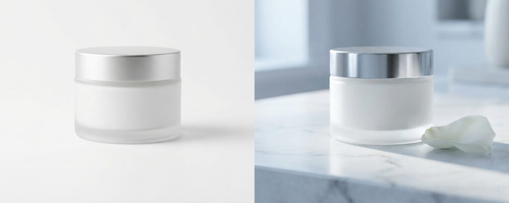 product photography before after